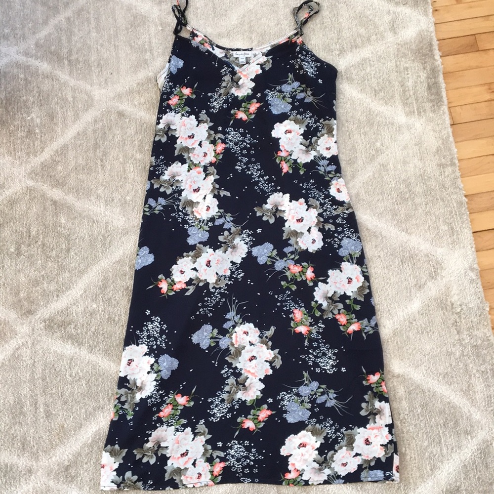 Floral slip dress